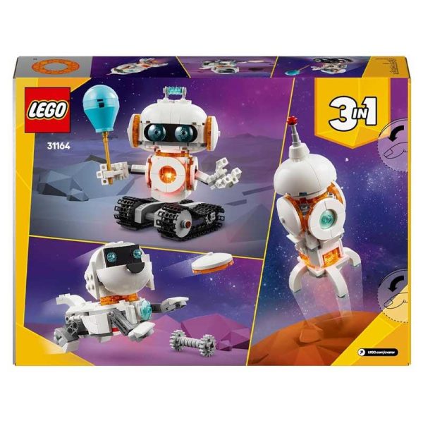 Lego Creator 3-in-1 31164: Διαστημικό Ρομπότ