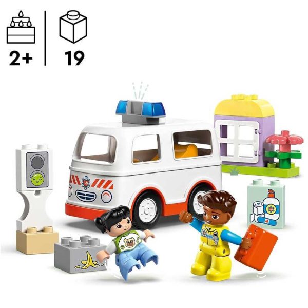 Lego Duplo 10447: Ασθενοφόρο & Οδηγός