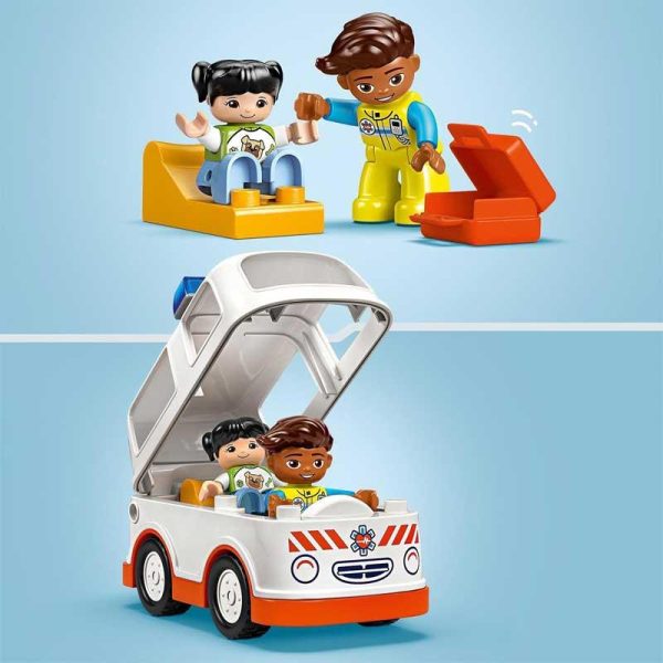 Lego Duplo 10447: Ασθενοφόρο & Οδηγός