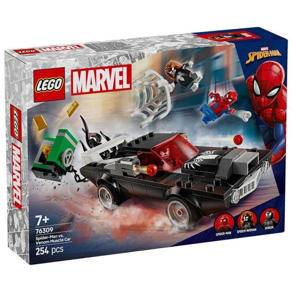 Lego Marvel Avengers 76309: Spider-Man Εναντίον Muscle Car Του Venom