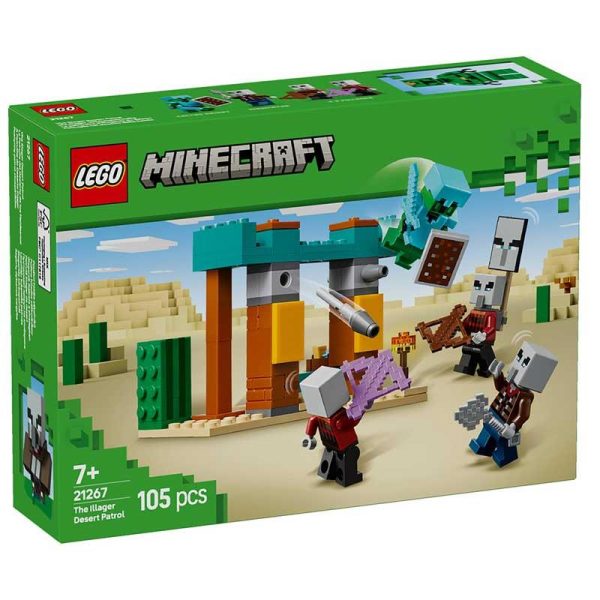 Lego Minecraft 21267: Η Περιπολία Των Ωρικών Στην Έρημο