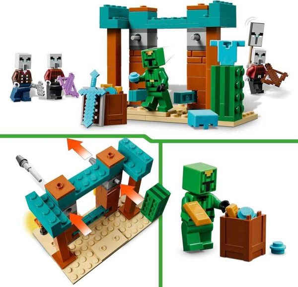 Lego Minecraft 21267: Η Περιπολία Των Ωρικών Στην Έρημο