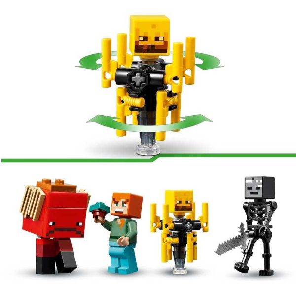 Lego Minecraft 21266: Η Μάχη Στη Λάβα Των Εγκάτων