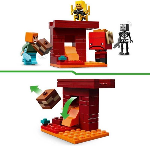 Lego Minecraft 21266: Η Μάχη Στη Λάβα Των Εγκάτων