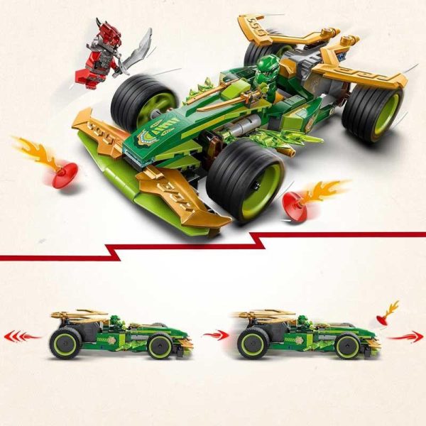 Lego Ninjago 71828: Αγωνιστικό Αυτοκίνητο Pull-Back Του Λόιντ