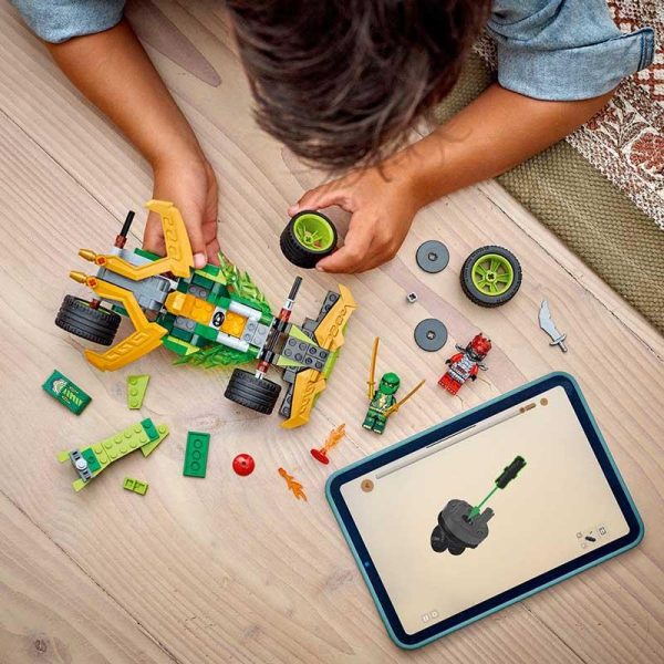 Lego Ninjago 71828: Αγωνιστικό Αυτοκίνητο Pull-Back Του Λόιντ