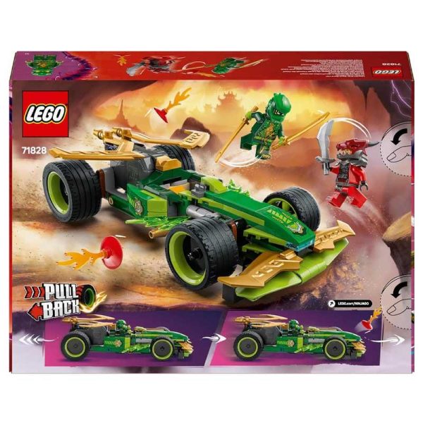 Lego Ninjago 71828: Αγωνιστικό Αυτοκίνητο Pull-Back Του Λόιντ