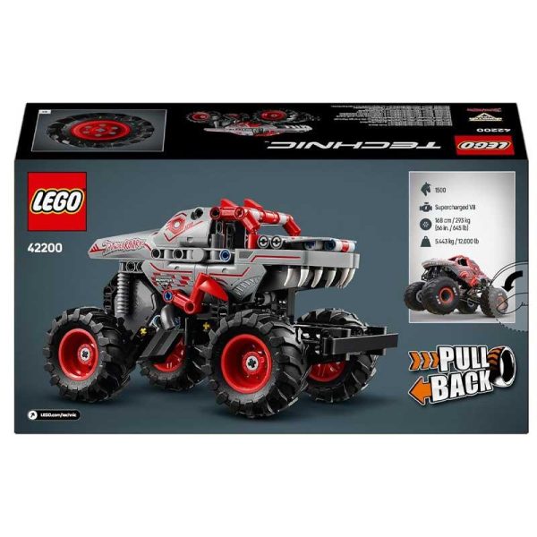 Lego Technic 42200: Monster Jam Thunderroarus Pull-Back