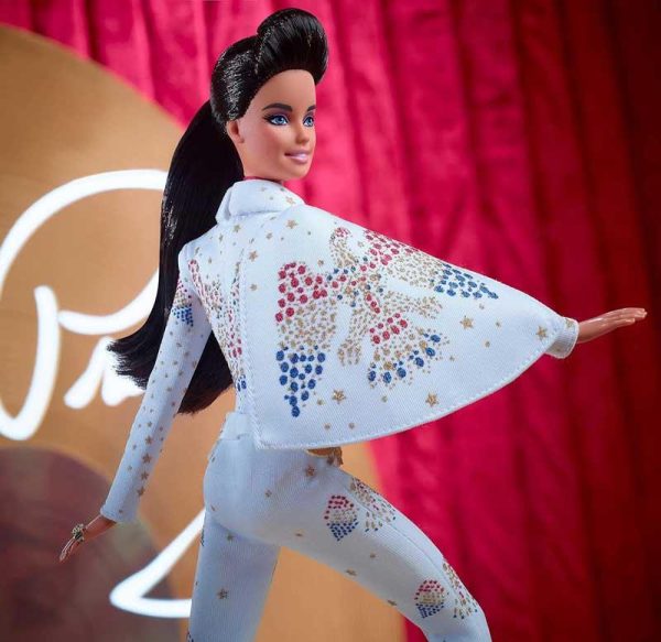 Barbie Signature: Elvis Presley Barbie Συλλεκτική Κούκλα #GTJ95 (Φθορά στην Συσκευασία)