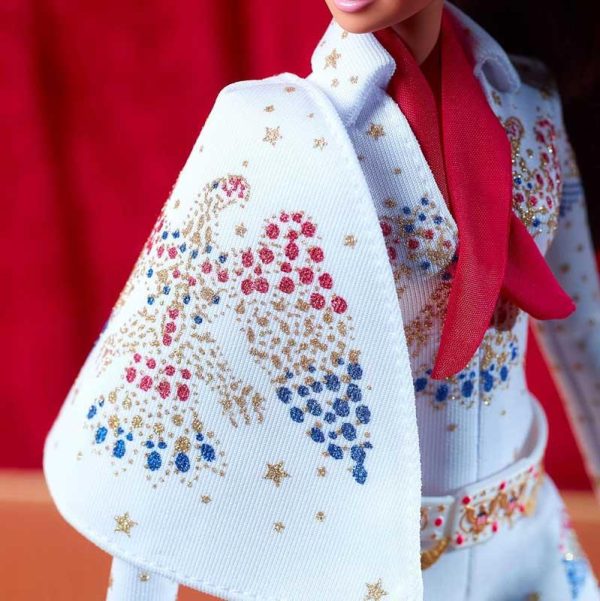 Barbie Signature: Elvis Presley Barbie Συλλεκτική Κούκλα #GTJ95 (Φθορά στην Συσκευασία)
