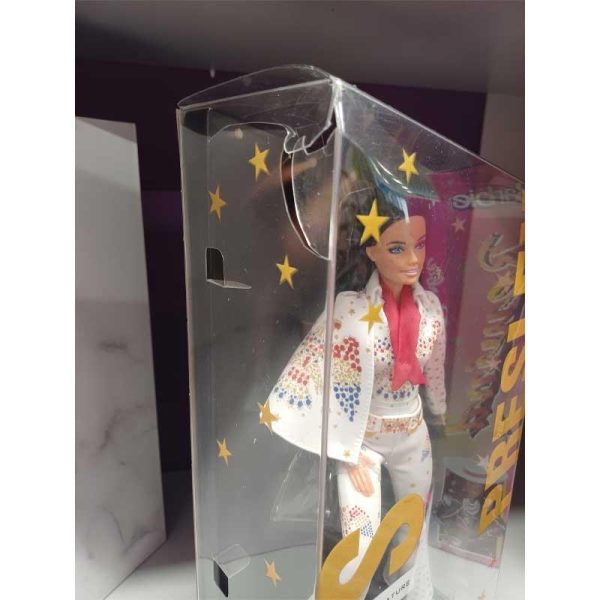 Barbie Signature: Elvis Presley Barbie Συλλεκτική Κούκλα #GTJ95 (Φθορά στην Συσκευασία)