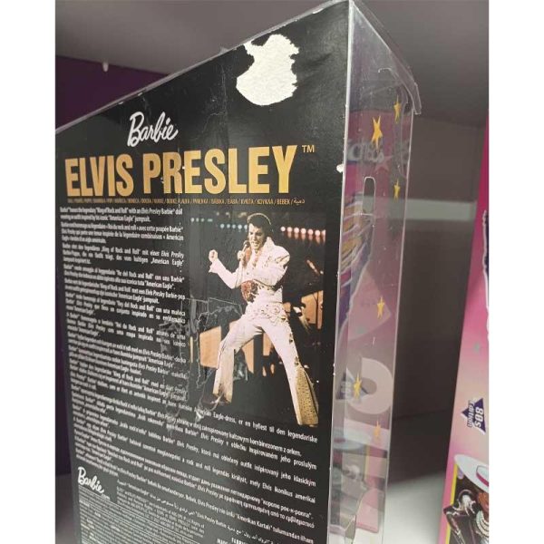 Barbie Signature: Elvis Presley Barbie Συλλεκτική Κούκλα #GTJ95 (Φθορά στην Συσκευασία)