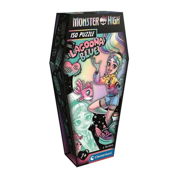 Clementoni Puzzle Monster High Coffin Pack Lagoona Blue - Παζλ με 150 κομμάτια