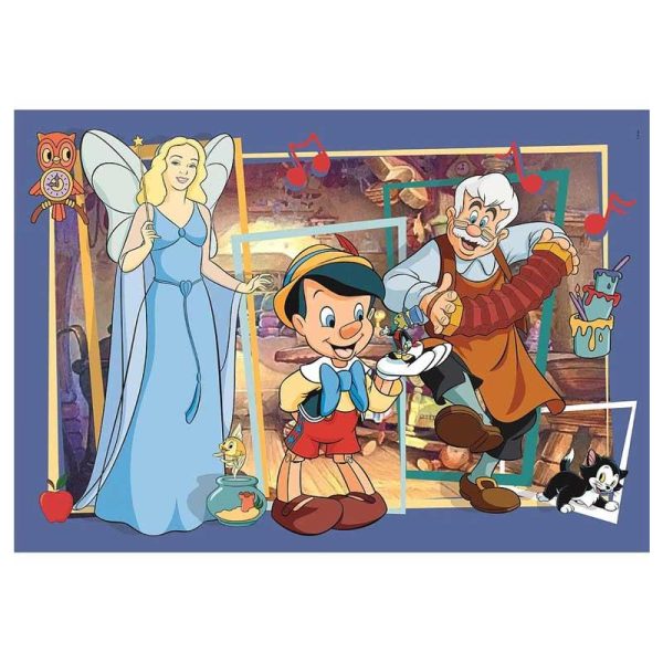 Clementoni Puzzle Super Color Pinocchio - Παζλ με 104 κομμάτια