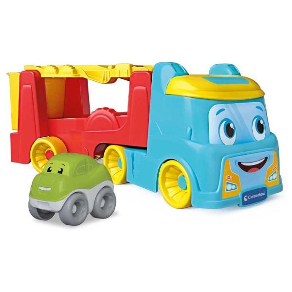 Baby Clementoni Tumbling Car Transporter - Φορτηγο Πίστα με Αυτοκινητάκι