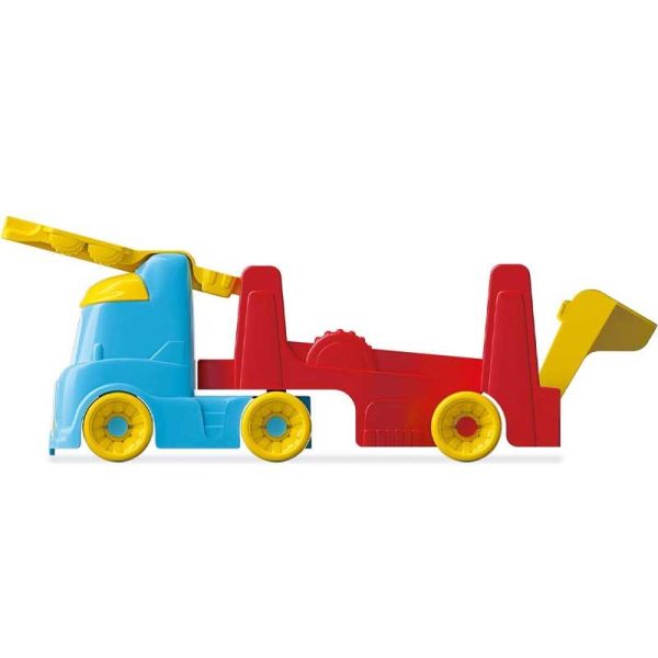 Baby Clementoni Tumbling Car Transporter - Φορτηγο Πίστα με Αυτοκινητάκι
