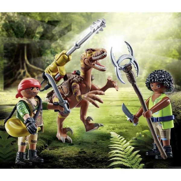 Playmobil Dino Rise 71264 : Δεινόνυχος Και Εξερευνητές
