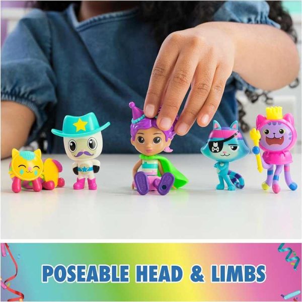 Gabby's Dollhouse Celebration Figure Set - Σετ με Φιγούρες