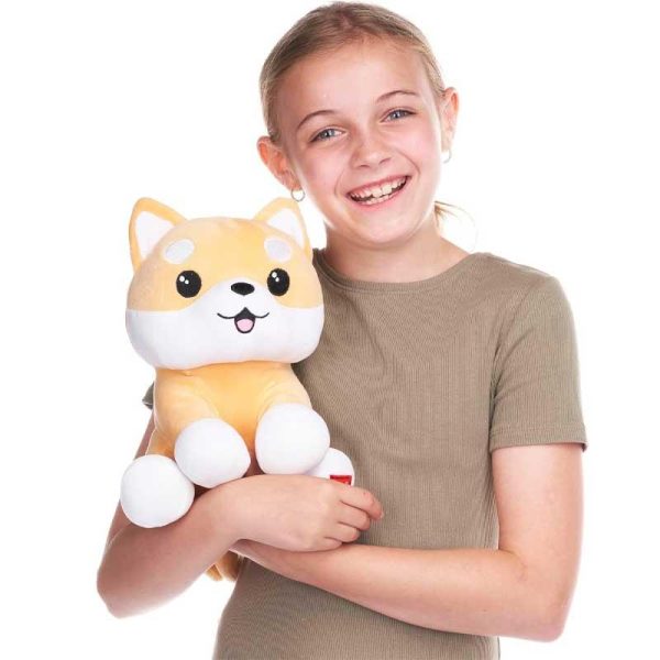 Kawaii Kuties Squishy Yukio Dog - Μαλακό Λούτρινο Σκυλάκι 33cm