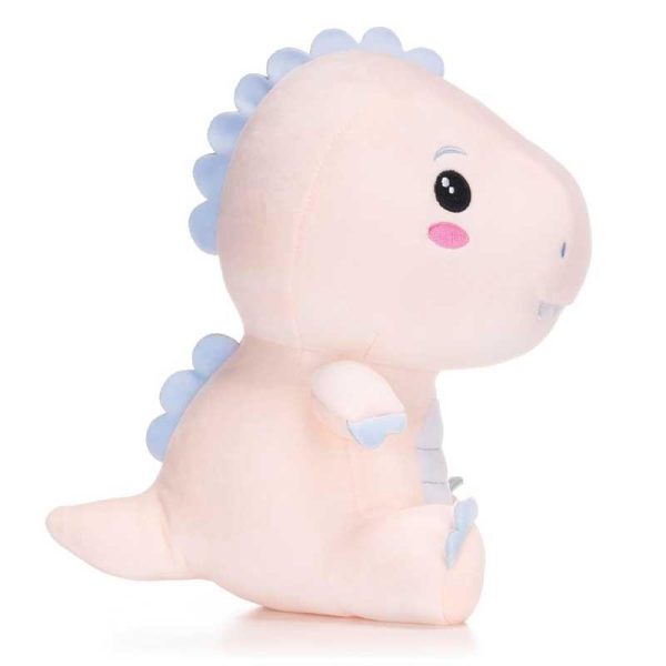 Kawaii Kuties Squishy Kaisa Dinosaur - Μαλακό Λούτρινο Δεινόσαυρος 33cm Ροζ
