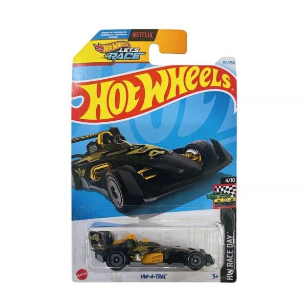 Hot Wheels HW Race Day HW-4-Trac - Αυτοκινητάκι