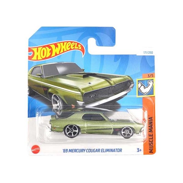 Hot Wheels Muscle Mania '69 Mercury Cougar Eliminator - Αυτοκινητάκι