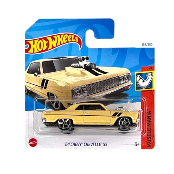 Hot Wheels Muscle Mania '64 Chevy Chevelle SS - Αυτοκινητάκι