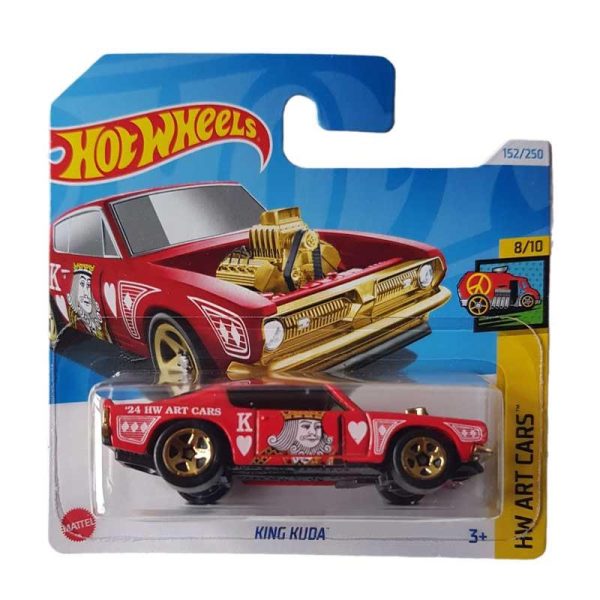 Hot Wheels HW Art Cars King Kuda - Αυτοκινητάκι