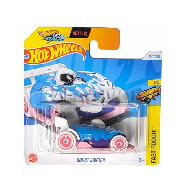 Hot Wheels Fast Foodie Donut Drifter - Αυτοκινητάκι