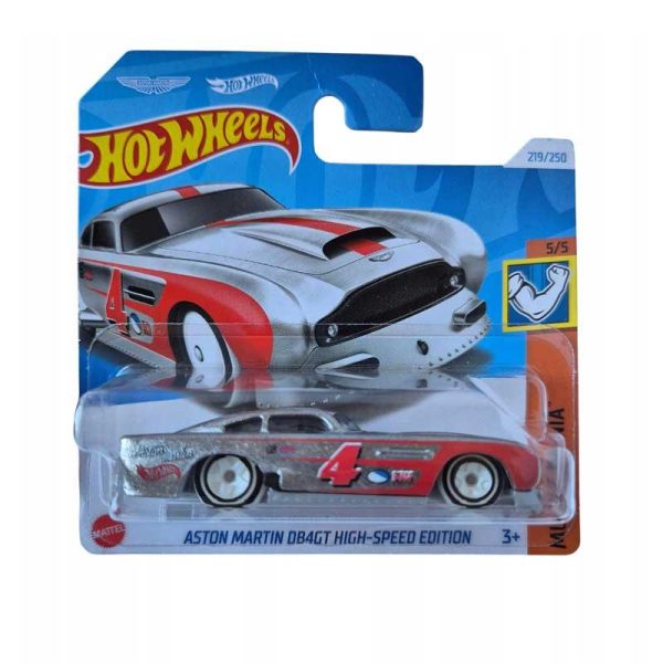 Hot Wheels Muscle Mania Aston Martin DB4GT High-Speed Edition - Αυτοκινητάκι