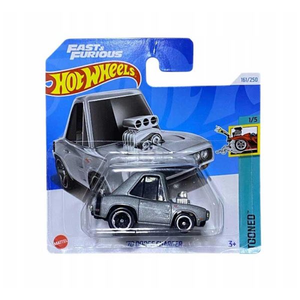 Hot Wheels Fast & Furious Tooned '70 Dodge Charger - Αυτοκινητάκι