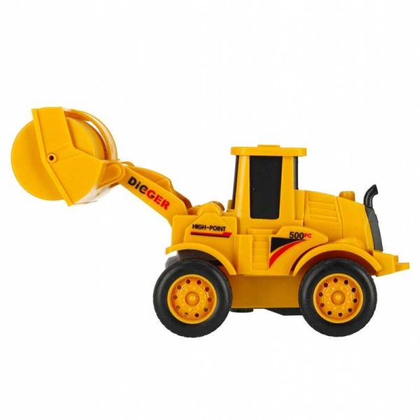 Transformers Constructions Truck - Πλαστικό 2 in 1 Όχημα Robot 12εκ. με Κίνηση ( Διάφορα Σχέδια ) 1 τμχ