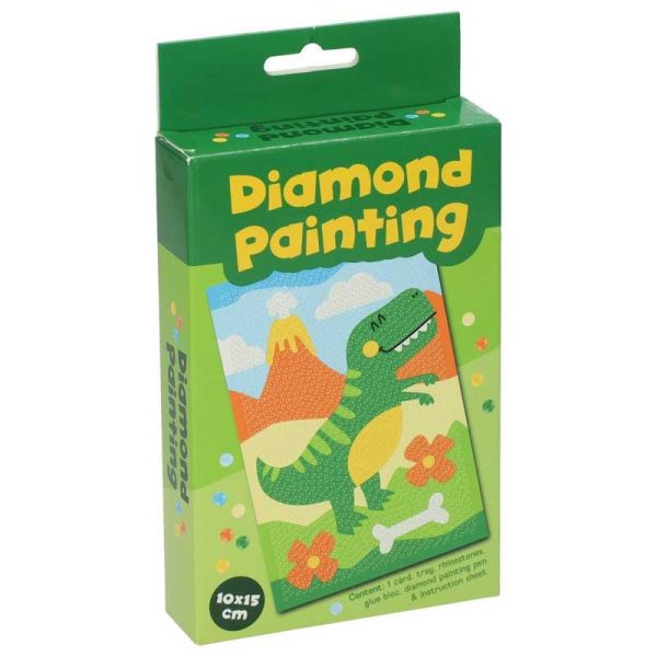 Diamont Painting 'Δεινόσαυρος' 10x15cm - Χειροτεχνία με Διαμαντάκια