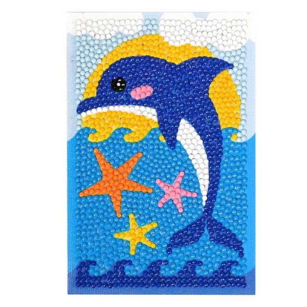 Diamont Painting 'Δελφίνι' 10x15cm - Χειροτεχνία με Διαμαντάκια