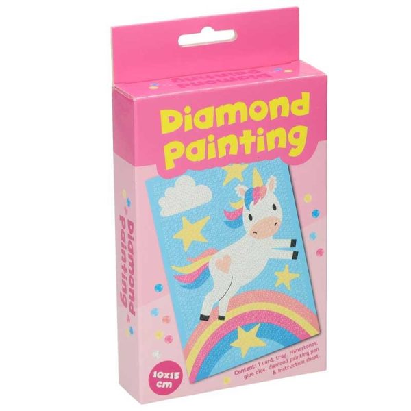Diamont Painting 'Μονόκερος' 10x15cm - Χειροτεχνία με Διαμαντάκια