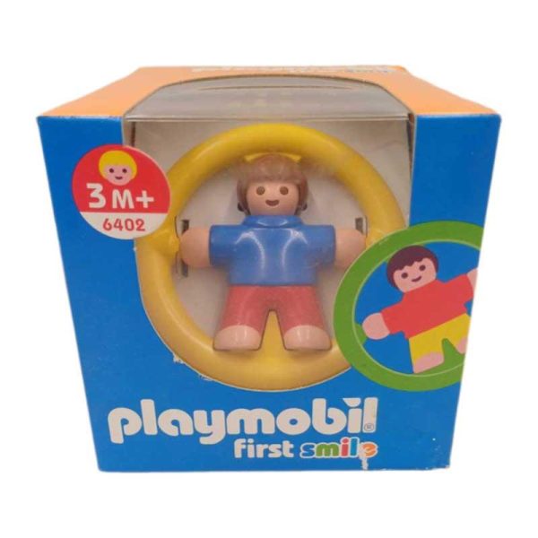 Playmobil First Smile 6402: Βρεφικό Παιχνίδι Οδοντοφυΐας Κουδουνίστρα με Φιγούρα Αγόρι