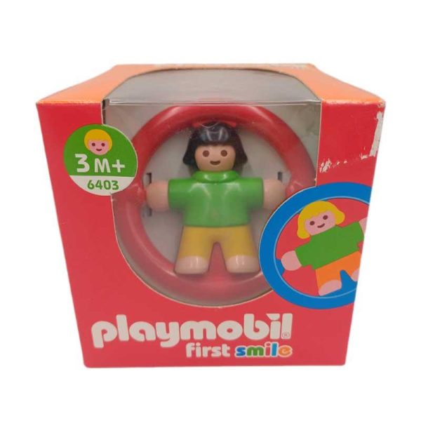 Playmobil First Smile 6403: Βρεφικό Παιχνίδι Οδοντοφυΐας Κουδουνίστρα με Φιγούρα Κορίτσι