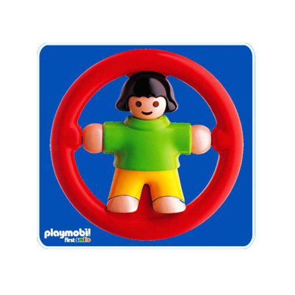 Playmobil First Smile 6403: Βρεφικό Παιχνίδι Οδοντοφυΐας Κουδουνίστρα με Φιγούρα Κορίτσι