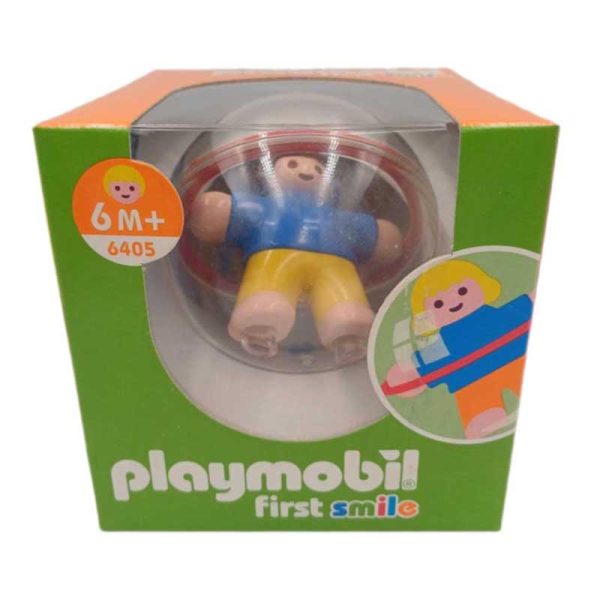 Playmobil First Smile 6405: Βρεφικό Παιχνίδι Μπάλα Κουδουνίστρα με Φιγούρα Κορίτσι