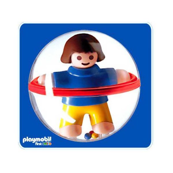 Playmobil First Smile 6405: Βρεφικό Παιχνίδι Μπάλα Κουδουνίστρα με Φιγούρα Κορίτσι