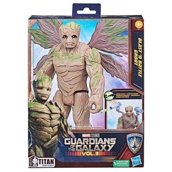 Marvel Guardians of the Galaxy Blast'n Battel Groot - Φιγούρα 30cm