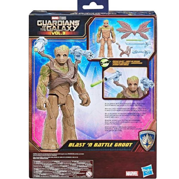 Marvel Guardians of the Galaxy Blast'n Battel Groot - Φιγούρα 30cm