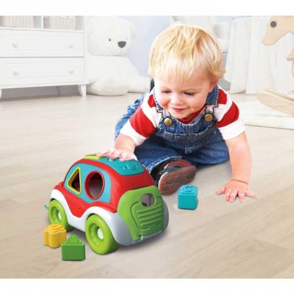 Baby Clementoni Βρεφικό Παιχνίδι Μάκης Αυτοκινητάκης με Ήχους