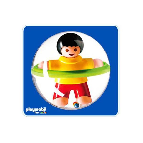 Playmobil First Smile 6404: Βρεφικό Παιχνίδι Μπάλα Κουδουνίστρα με Φιγούρα Αγόρι