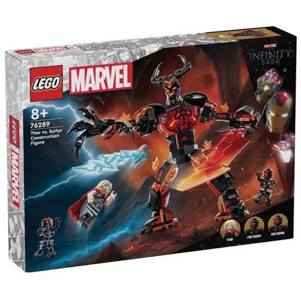 Lego Marvel The Infinity Saga 76289: Thor vs. Surtur Construction Figure