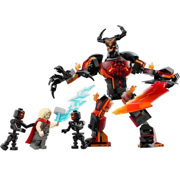 Lego Marvel The Infinity Saga 76289: Thor vs. Surtur Construction Figure