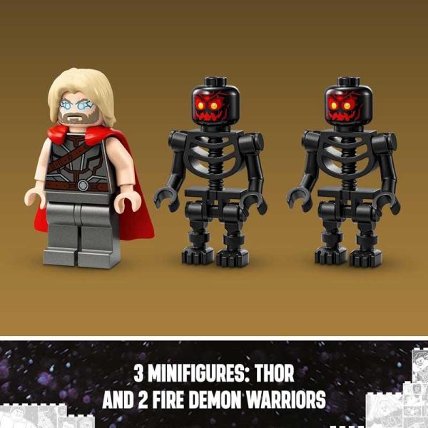 Lego Marvel The Infinity Saga 76289: Thor vs. Surtur Construction Figure