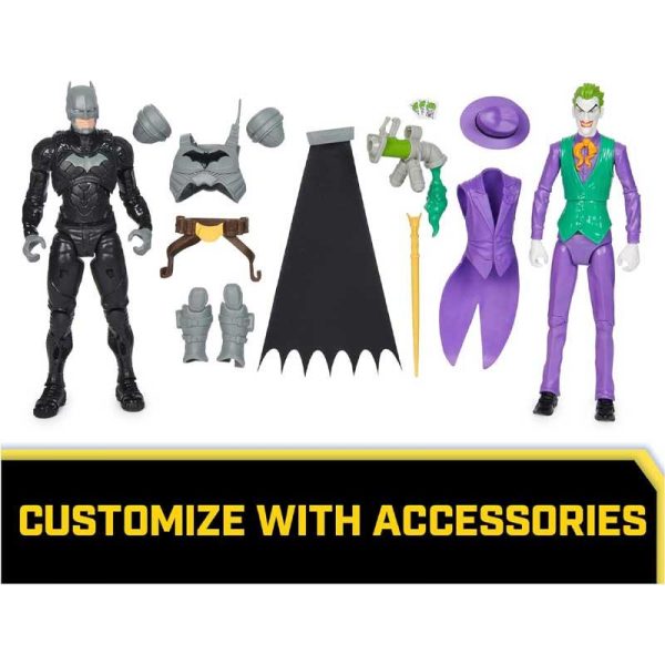 Spin Master Batman Adventures: Batman vs. The Joker Φιγούρες 30cm