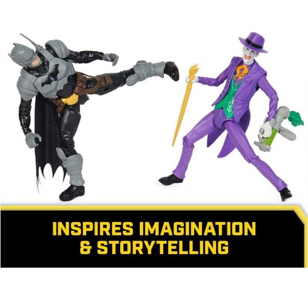 Spin Master Batman Adventures: Batman vs. The Joker Φιγούρες 30cm