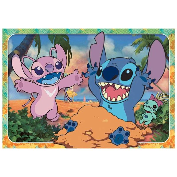 Clementoni Puzzle Maxi Supercolor Disney Stitch - Παζλ με 60 κομμάτια